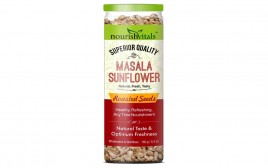 NourishVitals Masala Sunflower Roasted Seeds  Plastic Jar  150 grams